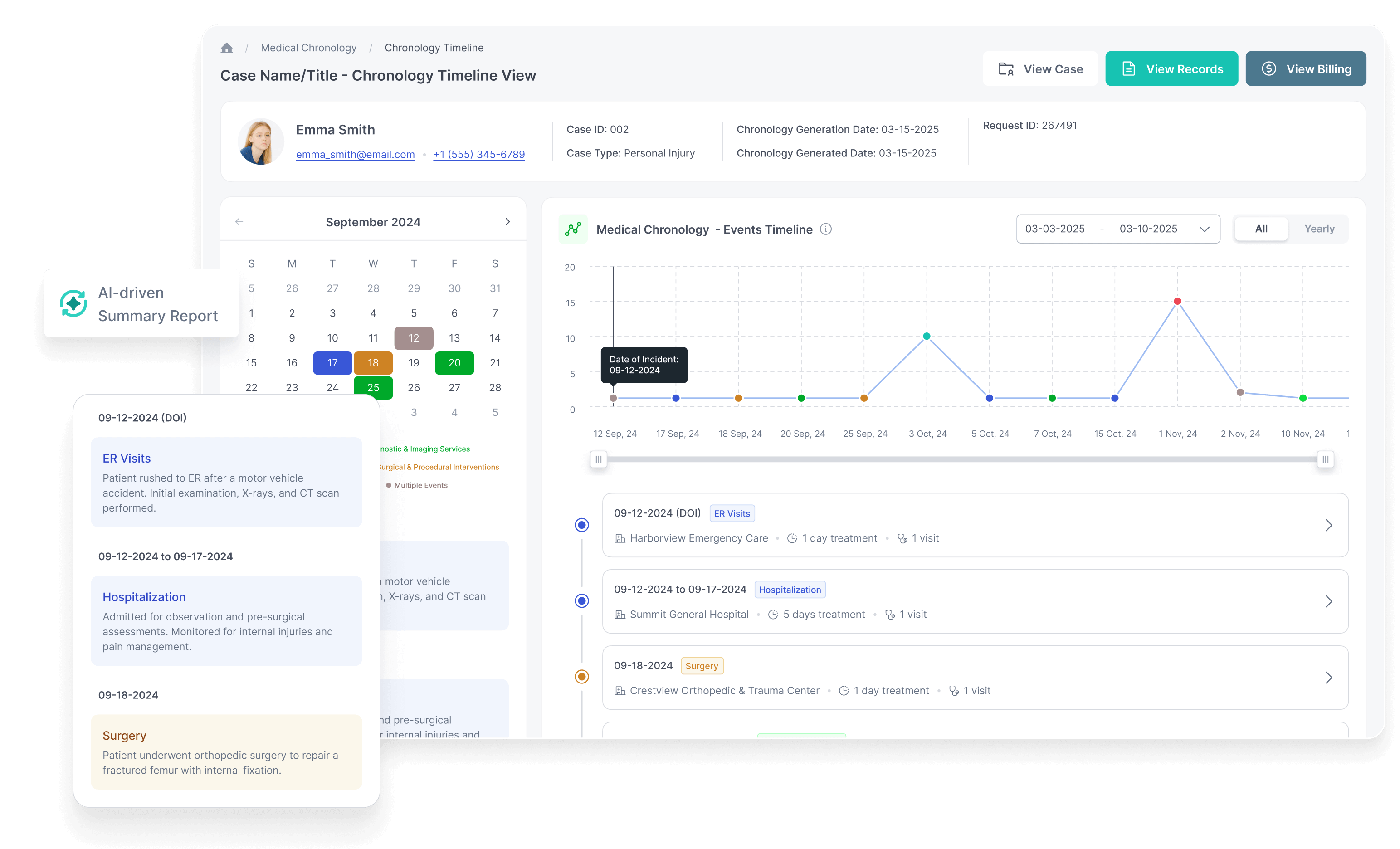 Actionable health reports